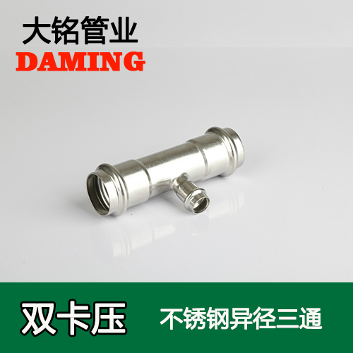 DN50*32 草莓视频污在线观看免费異徑三通接頭(304 316L)